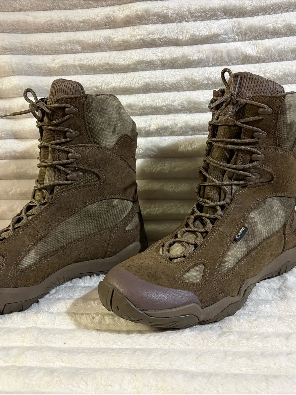 Vintage Cabela's Men's Brown Tactical Lace-Up Boots 11.5